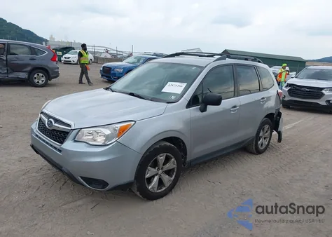 2015 Subaru Forester 2.5I z USA, uszkodzony, nr VIN JF2SJABC8FH434889